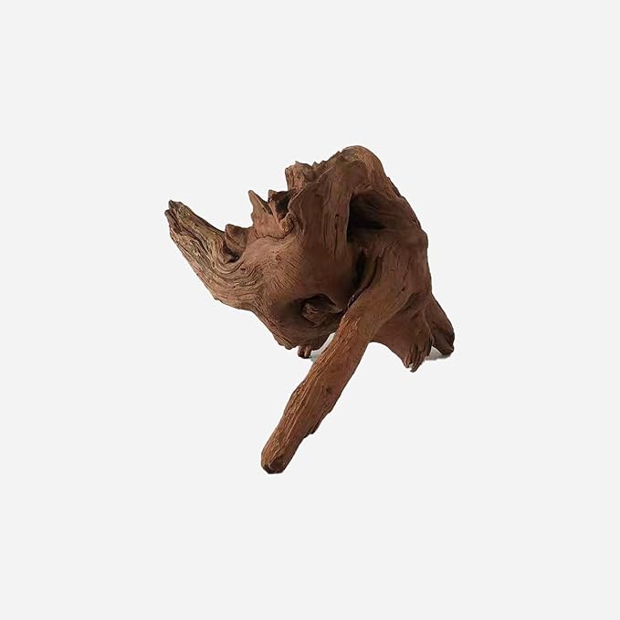 Natural Driftwood for Aquarium Decor, L19.69×W9.84×H8.27 Inches Large Drift Wood Decorations for Reptile Hide, Fish Tank, Optional Shapes