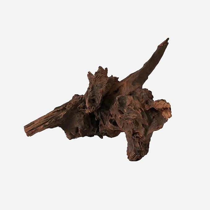 Natural Driftwood for Aquarium Decor, L14.57×W9.45×H10.24 Inches Large Drift Wood Decorations for Reptile Hide, Fish Tank, Optional Shapes