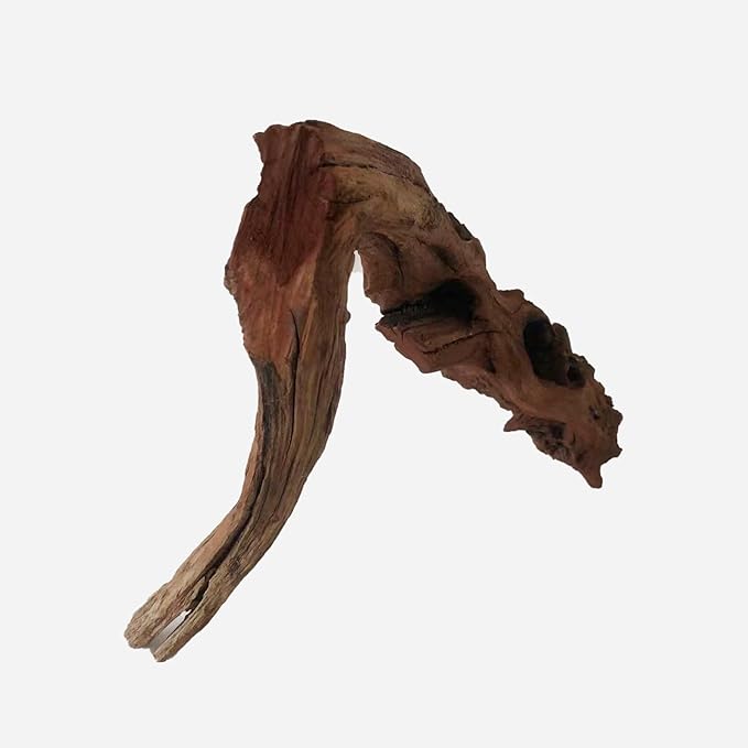 Natural Driftwood for Aquarium Decor, L16.93×W6.3×H10.63 Inches Large Drift Wood Decorations for Reptile Hide, Fish Tank, Optional Shapes