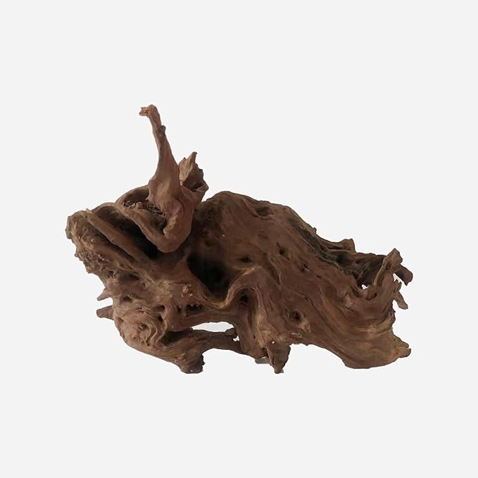 Natural Driftwood for Aquarium Decor, L15.75×W6.69×H9.45 Inches Large Drift Wood Decorations for Reptile Hide, Fish Tank, Optional Shapes