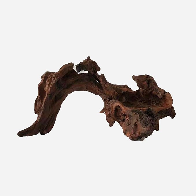 Natural Driftwood for Aquarium Decor, L18.11×W12.2×H9.06 Inches Large Drift Wood Decorations for Reptile Hide, Fish Tank, Optional Shapes