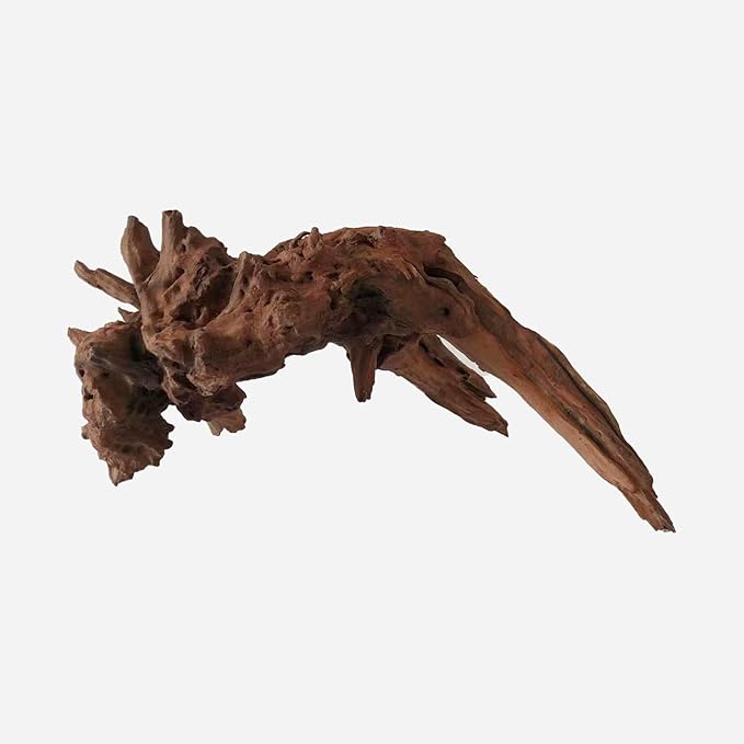 Natural Driftwood for Aquarium Decor, L16.93×W9.84×H7.87 Inches Large Drift Wood Decorations for Reptile Hide, Fish Tank, Optional Shapes