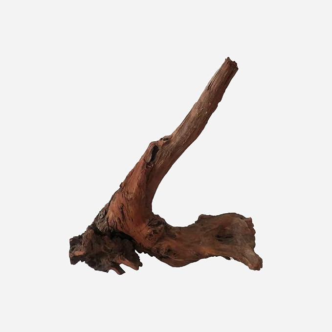 Natural Driftwood for Aquarium Decor, L14.96×W5.51×H14.57 Inches Large Drift Wood Decorations for Reptile Hide, Fish Tank, Optional Shapes