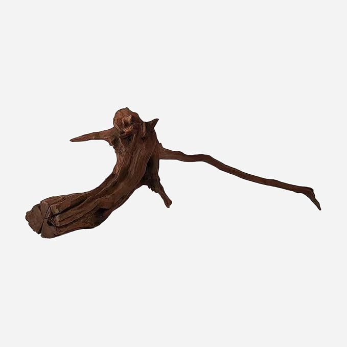 Natural Driftwood for Aquarium Decor, L21.26×W9.45×H7.09 Inches Large Drift Wood Decorations for Reptile Hide, Fish Tank, Optional Shapes