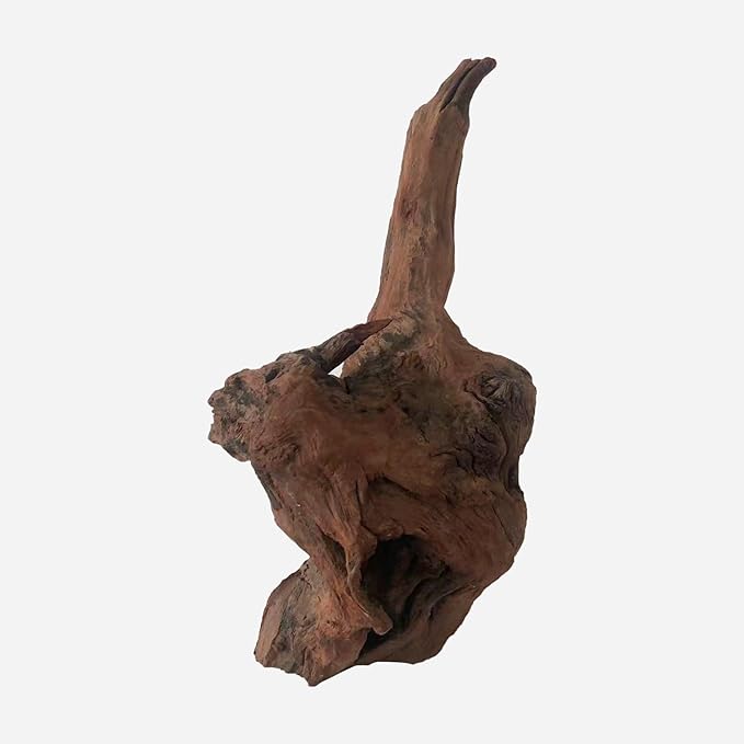 Natural Driftwood for Aquarium Decor, L13.78×W8.27×H14.17 Inches Large Drift Wood Decorations for Reptile Hide, Fish Tank, Optional Shapes