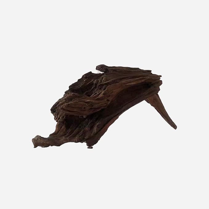Natural Driftwood for Aquarium Decor, L18.9×W5.51×H7.87 Inches Large Drift Wood Decorations for Reptile Hide, Fish Tank, Optional Shapes