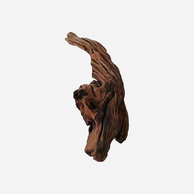 Natural Driftwood for Aquarium Decor, L20.87×W7.87×H17.32 Inches Large Drift Wood Decorations for Reptile Hide, Fish Tank, Optional Shapes
