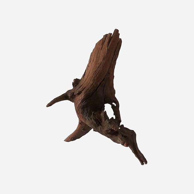 Natural Driftwood for Aquarium Decor, L15.75×W8.66×H13.78 Inches Large Drift Wood Decorations for Reptile Hide, Fish Tank, Optional Shapes