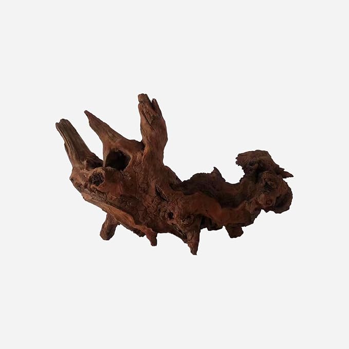 Natural Driftwood for Aquarium Decor, L18.5×W7.09×H11.02 Inches Large Drift Wood Decorations for Reptile Hide, Fish Tank, Optional Shapes