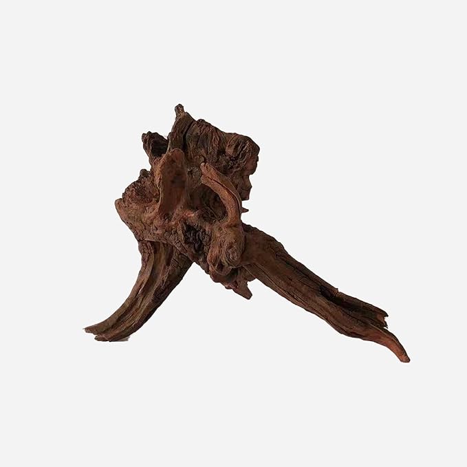 Natural Driftwood for Aquarium Decor, L14.96×W11.42×H10.63 Inches Large Drift Wood Decorations for Reptile Hide, Fish Tank, Optional Shapes