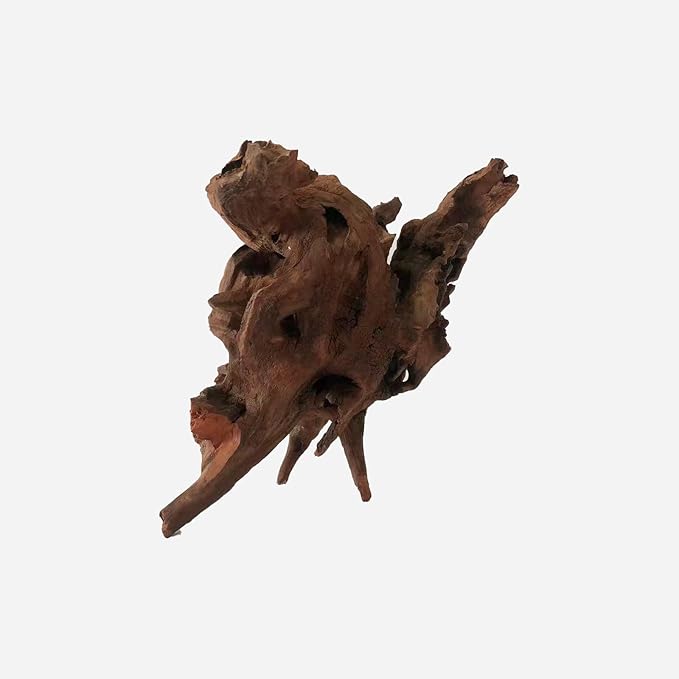 Natural Driftwood for Aquarium Decor, L12.2×W9.84×H11.02 Inches Large Drift Wood Decorations for Reptile Hide, Fish Tank, Optional Shapes