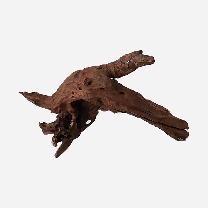 Natural Driftwood for Aquarium Decor, L17.72×W8.27×H9.06 Inches Large Drift Wood Decorations for Reptile Hide, Fish Tank, Optional Shapes