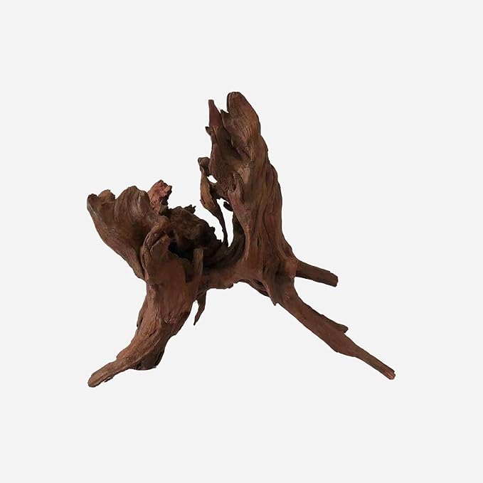 Natural Driftwood for Aquarium Decor, L16.54×W9.45×H14.96 Inches Large Drift Wood Decorations for Reptile Hide, Fish Tank, Optional Shapes