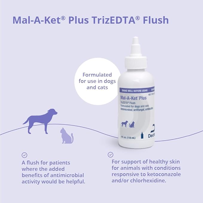 Plus TrizEDTA Flush for Cats and Dogs, 4 oz