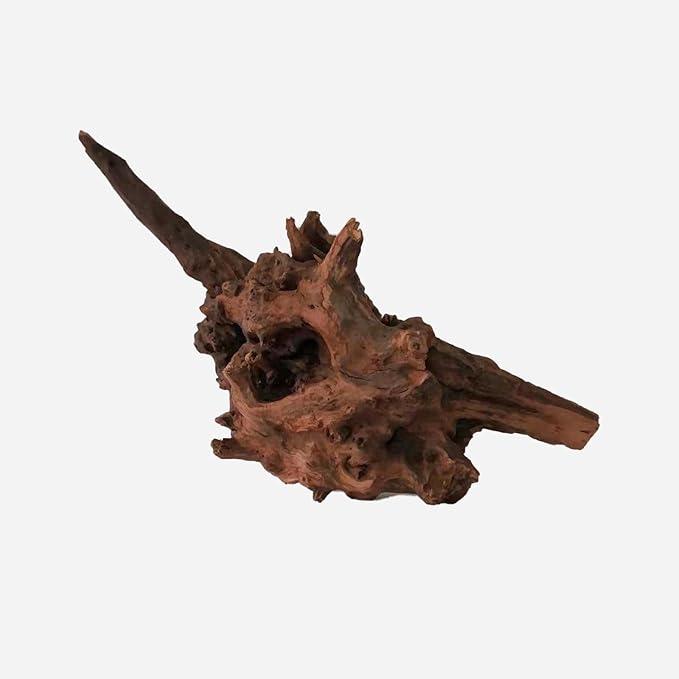 Natural Driftwood for Aquarium Decor, L14.57×W9.45×H10.24 Inches Large Drift Wood Decorations for Reptile Hide, Fish Tank, Optional Shapes