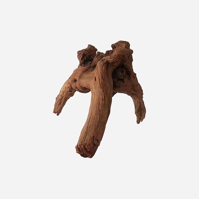 Natural Driftwood for Aquarium Decor, L12.6×W11.81×H9.84 Inches Large Drift Wood Decorations for Reptile Hide, Fish Tank, Optional Shapes