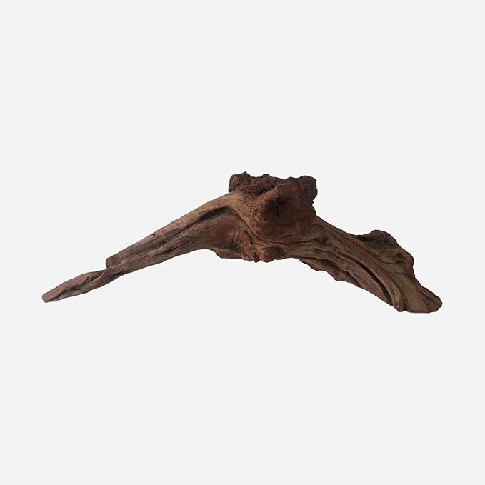 Natural Driftwood for Aquarium Decor, L20.87×W5.12×H7.48 Inches Large Drift Wood Decorations for Reptile Hide, Fish Tank, Optional Shapes