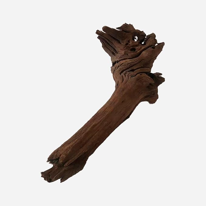 Natural Driftwood for Aquarium Decor, L19.29×W10.24×H9.06 Inches Large Drift Wood Decorations for Reptile Hide, Fish Tank, Optional Shapes