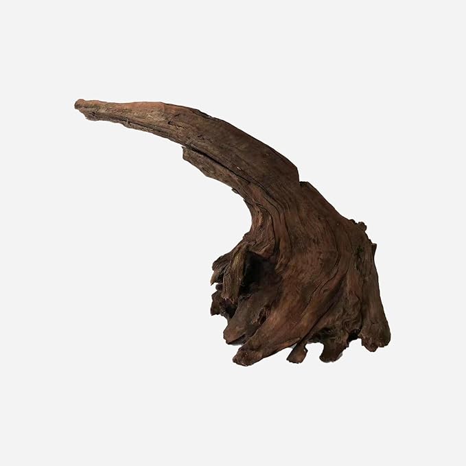 Natural Driftwood for Aquarium Decor, L19.69×W7.09×H13.39 Inches Large Drift Wood Decorations for Reptile Hide, Fish Tank, Optional Shapes