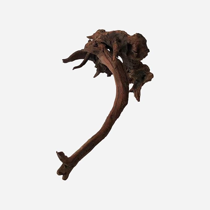 Natural Driftwood for Aquarium Decor, L19.69×W11.81×H7.87 Inches Large Drift Wood Decorations for Reptile Hide, Fish Tank, Optional Shapes