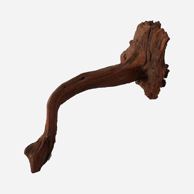 Natural Driftwood for Aquarium Decor, L20.47×W7.09×H9.06 Inches Large Drift Wood Decorations for Reptile Hide, Fish Tank, Optional Shapes