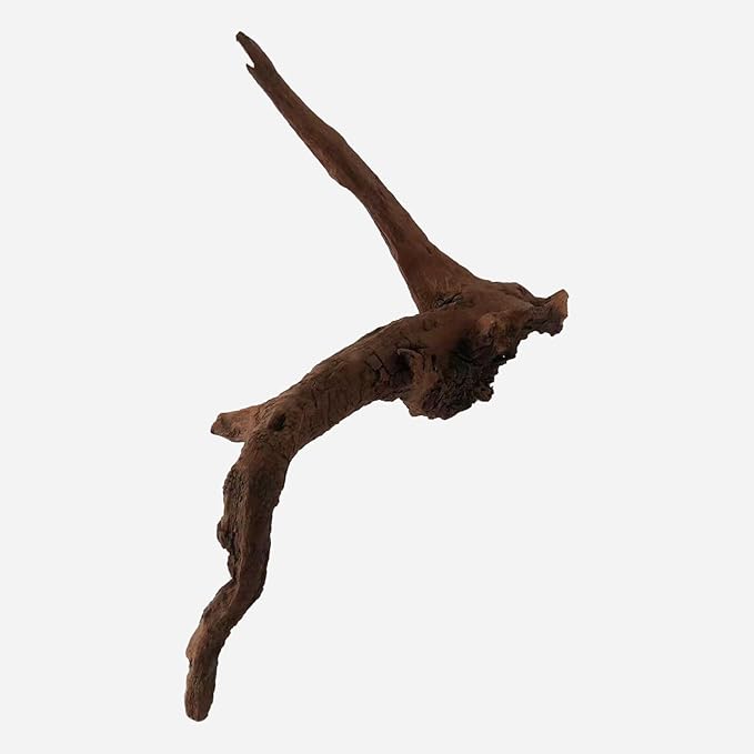 Natural Driftwood for Aquarium Decor, L19.69×W7.87×H15.75 Inches Large Drift Wood Decorations for Reptile Hide, Fish Tank, Optional Shapes