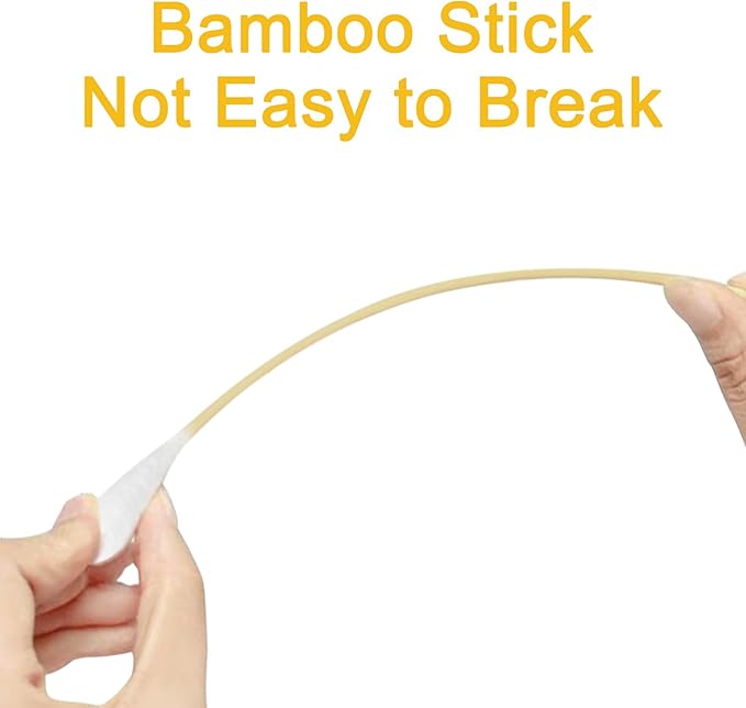 6 Inch Dog Ear Swabs – 100 Large Bamboo Cotton Swabs for Pet Owners, Groomers, and Veterinarians – Ideal for Ear Cleaning, Applying Medication, Craft Projects, and General Cleaning – Home, Vet Clinic