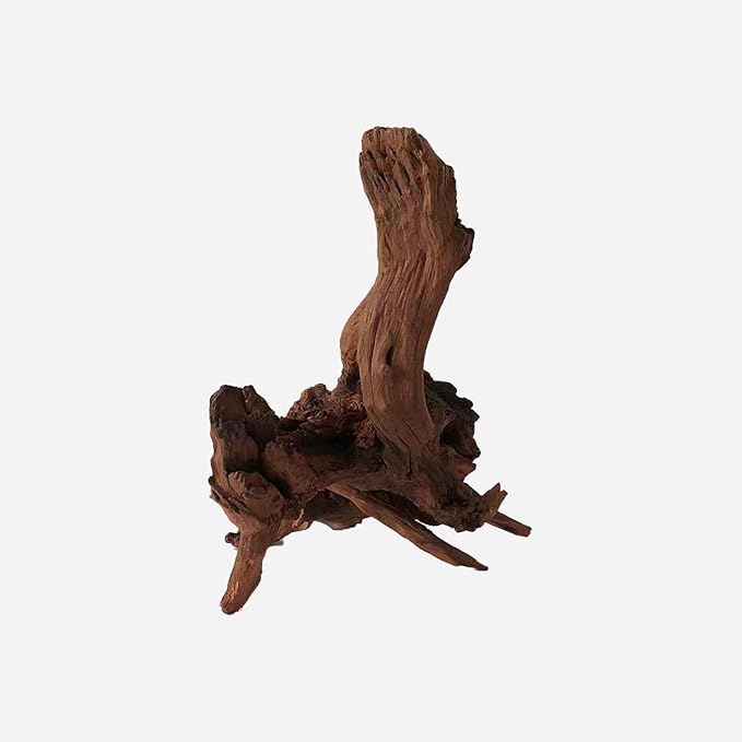 Natural Driftwood for Aquarium Decor, L11.81×W11.02×H12.6 Inches Large Drift Wood Decorations for Reptile Hide, Fish Tank, Optional Shapes