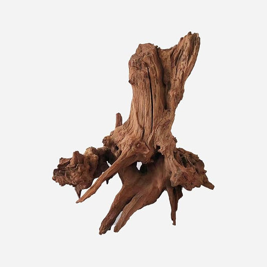 Natural Driftwood for Aquarium Decor, L12.99×W12.6×H13.39 Inches Large Drift Wood Decorations for Reptile Hide, Fish Tank, Optional Shapes