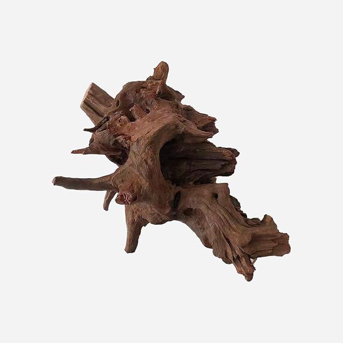 Natural Driftwood for Aquarium Decor, L16.54×W12.99×H11.81 Inches Large Drift Wood Decorations for Reptile Hide, Fish Tank, Optional Shapes