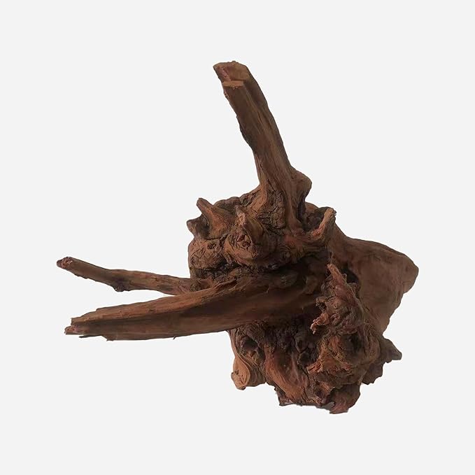 Natural Driftwood for Aquarium Decor, L16.54×W9.84×H12.2 Inches Large Drift Wood Decorations for Reptile Hide, Fish Tank, Optional Shapes