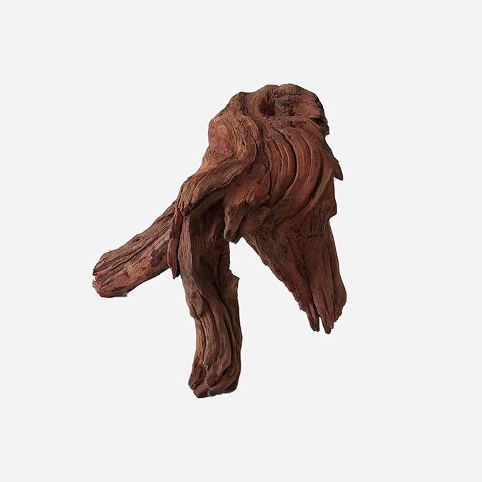 Natural Driftwood for Aquarium Decor, L7.87×W8.27×H9.45 Inches Large Drift Wood Decorations for Reptile Hide, Fish Tank, Optional Shapes