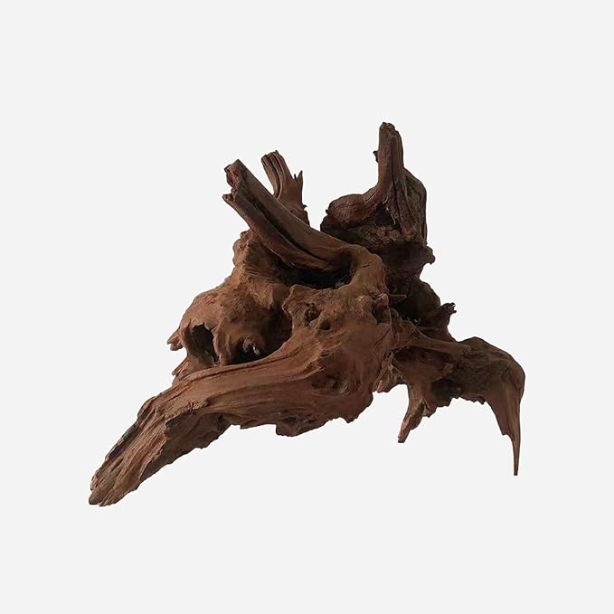 Natural Driftwood for Aquarium Decor, L14.96×W10.24×H12.6 Inches Large Drift Wood Decorations for Reptile Hide, Fish Tank, Optional Shapes