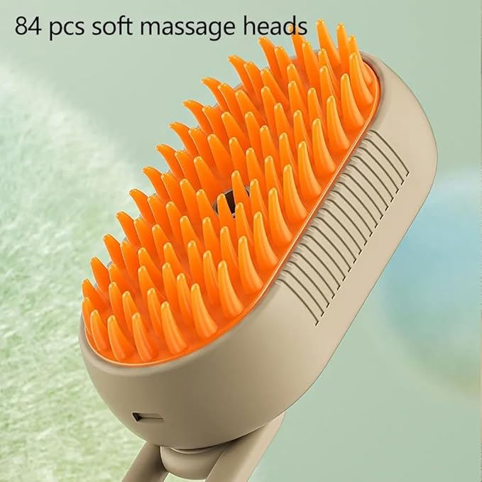 Catzcomfort Brush, Catzcomfort Cleaning Brush, Catz Comfort Steam Pet Brush/Spray Function, 3 In 1 Cat Steam Brush Water Brush for Cats, Pet Steam Brush for Cats Dogs