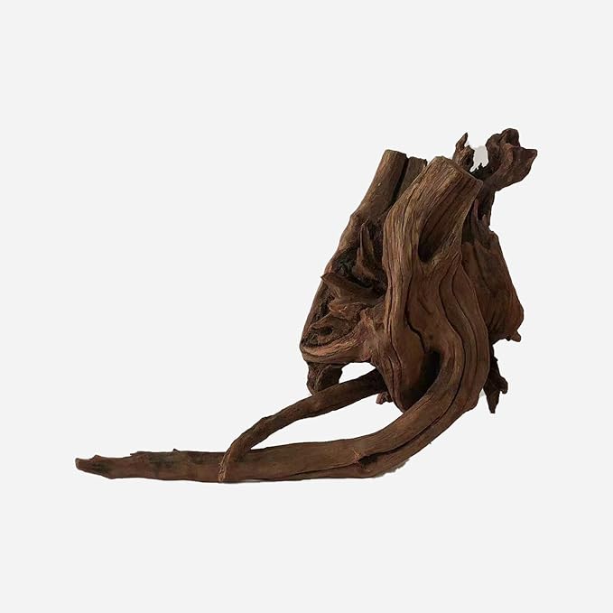 Natural Driftwood for Aquarium Decor, L20.87×W11.42×H14.17 Inches Large Drift Wood Decorations for Reptile Hide, Fish Tank, Optional Shapes