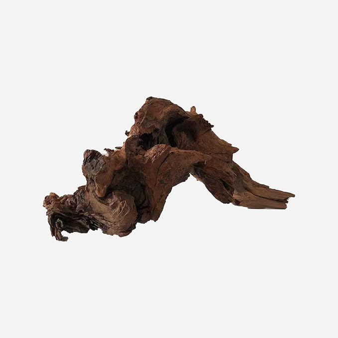 Natural Driftwood for Aquarium Decor, L17.72×W5.91×H7.87 Inches Large Drift Wood Decorations for Reptile Hide, Fish Tank, Optional Shapes