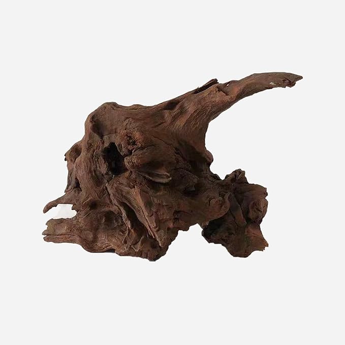 Natural Driftwood for Aquarium Decor, L14.57×W10.24×H10.63 Inches Large Drift Wood Decorations for Reptile Hide, Fish Tank, Optional Shapes