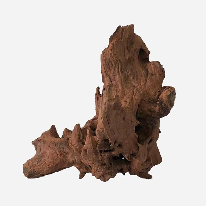 Natural Driftwood for Aquarium Decor, L17.32×W8.27×H13.78 Inches Large Drift Wood Decorations for Reptile Hide, Fish Tank, Optional Shapes