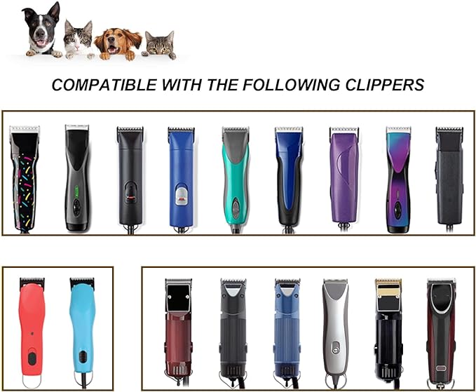 30# Pet Dog Grooming Detachable Ceramic Blades Compatible with Andis,Oster A5,Wahl KM10 Clippers,Cut Length 1/50"(0.5mm) -2 PCS