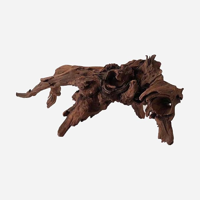 Natural Driftwood for Aquarium Decor, L24.41×W14.57×H7.87 Inches Large Drift Wood Decorations for Reptile Hide, Fish Tank, Optional Shapes