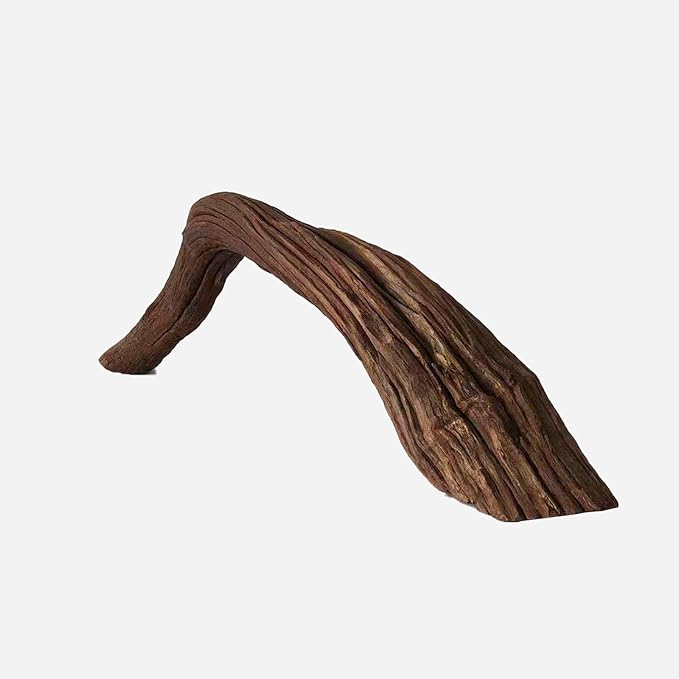 Natural Driftwood for Aquarium Decor, L27.95×W3.94×H7.87 Inches Large Drift Wood Decorations for Reptile Hide, Fish Tank, Optional Shapes
