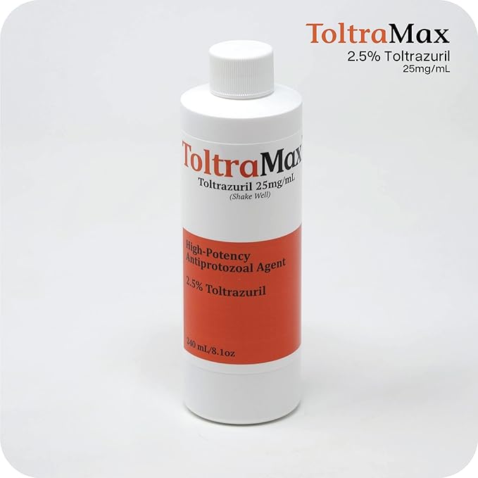 Toltrazuril 2.5% for Horses, Dogs, Cats, 500mL/16.9 Ounce, for Non-Food Chain Animals