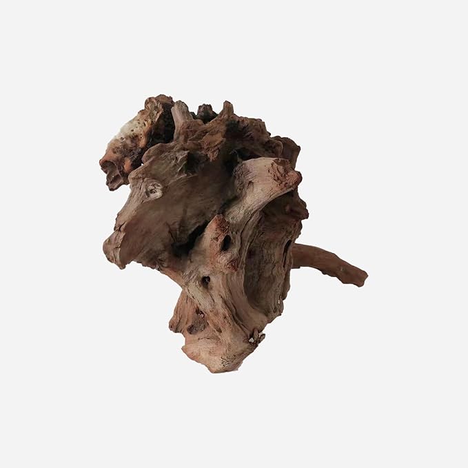 Natural Driftwood for Aquarium Decor, L17.72×W8.66×H11.81 Inches Large Drift Wood Decorations for Reptile Hide, Fish Tank, Optional Shapes