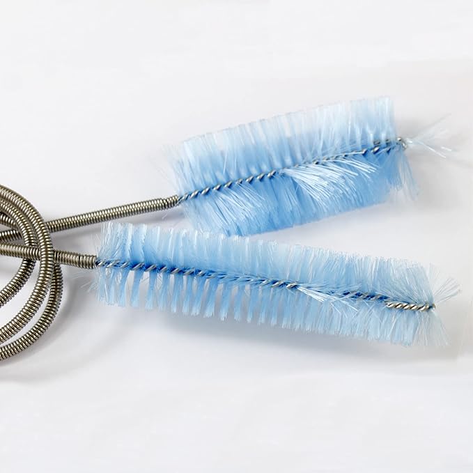 AQUANEAT Fish Tank Cleaning Tools, Aquarium Filter Brushes, Pipe Cleaner for Home Kitchen, Double Ended, 2pcs