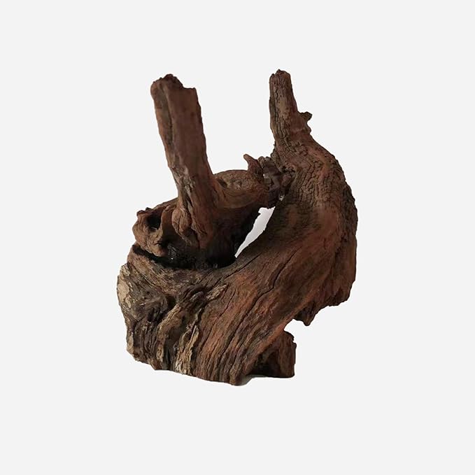 Natural Driftwood for Aquarium Decor, L11.02×W14.57×H12.99 Inches Large Drift Wood Decorations for Reptile Hide, Fish Tank, Optional Shapes