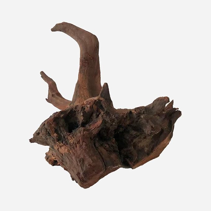Natural Driftwood for Aquarium Decor, L21.26×W12.2×H11.81 Inches Large Drift Wood Decorations for Reptile Hide, Fish Tank, Optional Shapes