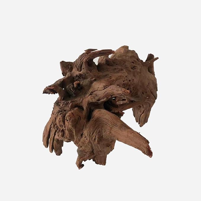 Natural Driftwood for Aquarium Decor, L13.78×W9.06×H8.66 Inches Large Drift Wood Decorations for Reptile Hide, Fish Tank, Optional Shapes
