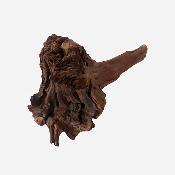 Natural Driftwood for Aquarium Decor, L20.47×W7.09×H9.06 Inches Large Drift Wood Decorations for Reptile Hide, Fish Tank, Optional Shapes