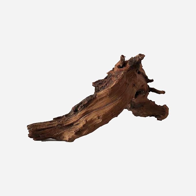 Natural Driftwood for Aquarium Decor, L17.72×W5.91×H7.87 Inches Large Drift Wood Decorations for Reptile Hide, Fish Tank, Optional Shapes