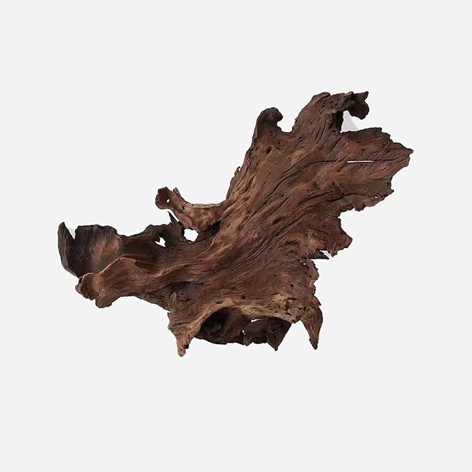 Natural Driftwood for Aquarium Decor, L13.78×W5.12×H12.2 Inches Large Drift Wood Decorations for Reptile Hide, Fish Tank, Optional Shapes